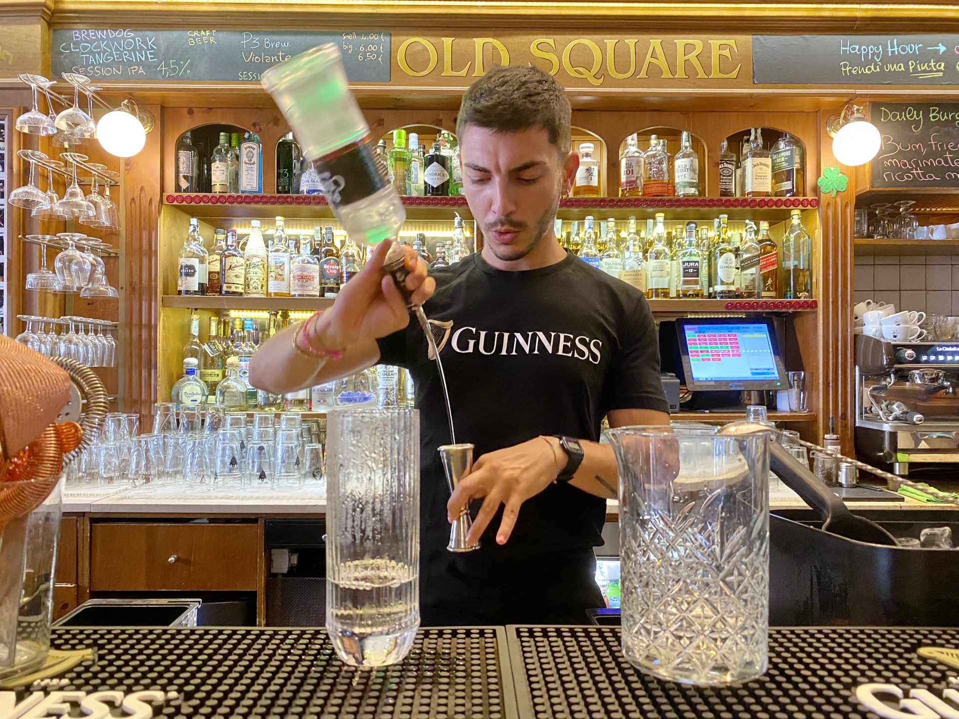 Luca Picciau e i suoi cocktail firmati Old Square